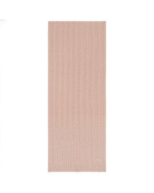 Guess Pink Schal Donna Rosa