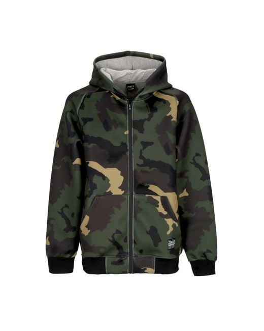 Propaganda Green Hooded Jacket for men