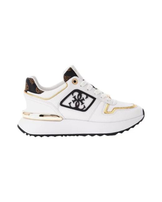 Guess Koyaa Sneakers in het White