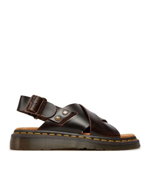 Dr. Martens Brown Sandals 31577375 Zane Dark for men