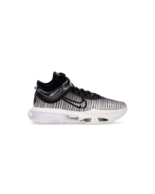 Chaussure De Basket-Ball Pour Hommes Air Zoom G.T. Jump 2 Noir/Noir/Blanc/Bleu Glacier Nike pour homme en coloris Black