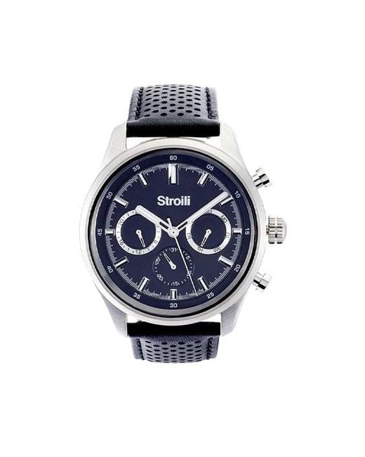 Stroili Blue 1665841 43 Mm for men