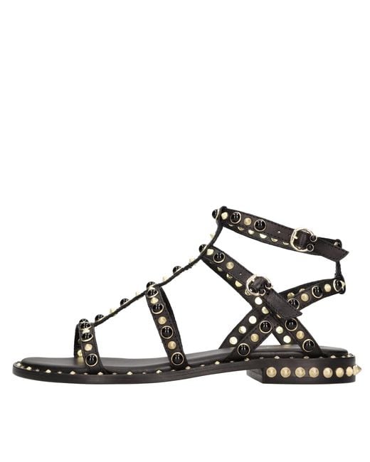Ash Black Flat Shoes