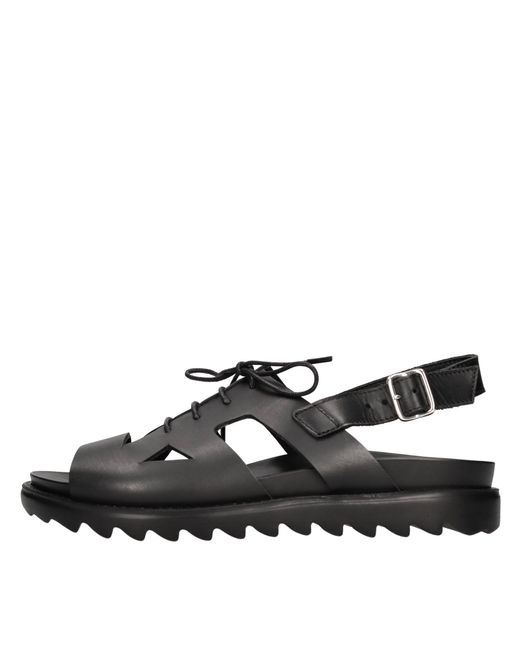 LE BOHÉMIEN Black Flat Shoes