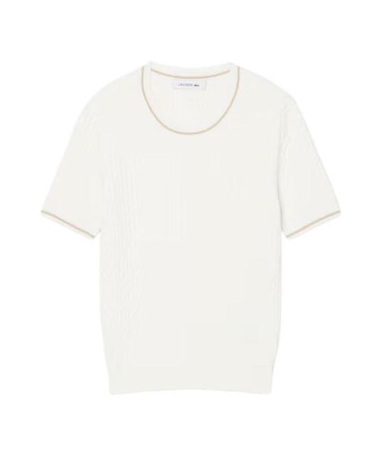 Lacoste White Sweaters