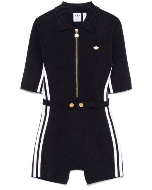 Adidas Gebreide Playsuit in het Black