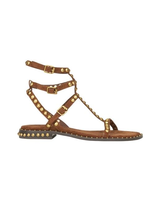 Ash Metallic Sandals