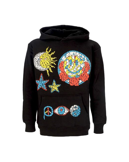 Sweat A Capuche Mosaic X Smiley Noir Sweat A Capuche Pour Hommes Market pour homme en coloris Blue