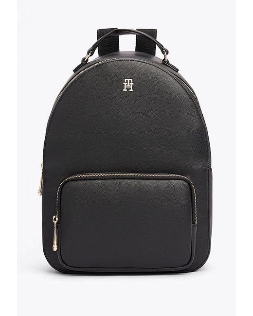 Mochila Th Soft Tommy Hilfiger de color Black