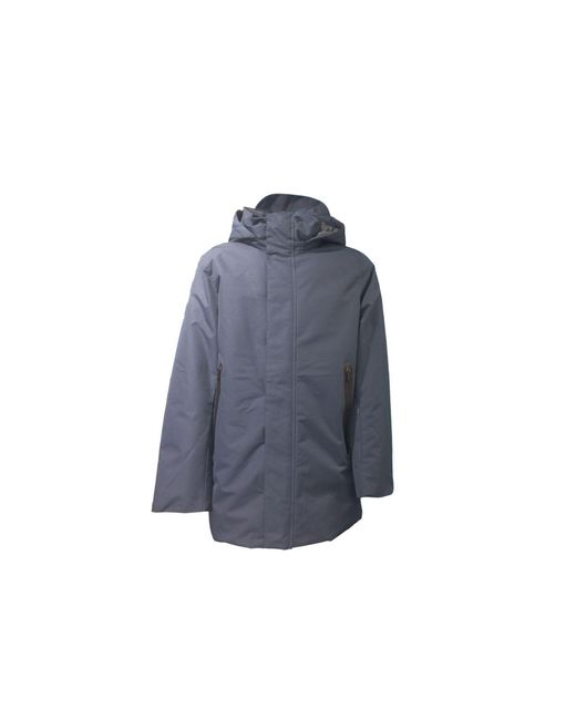 Ecoalf Gajkparko2551Mw22 601 Parkoalf Jacket in het Blue voor heren