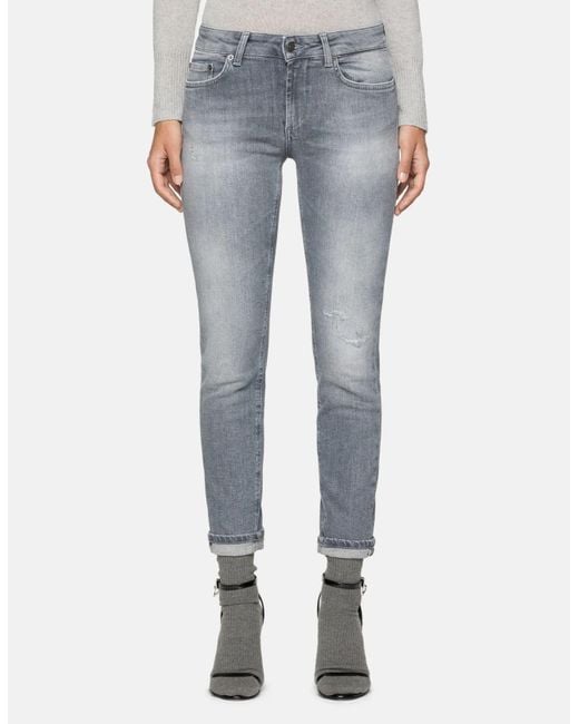 Mujer Monro P692 Dsk318D J06 900 Dondup de color Blue
