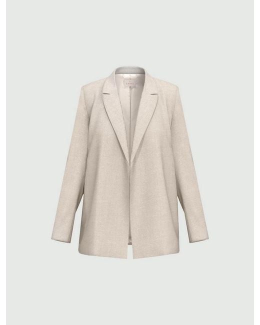 Marella Natural Viscose Jacket for men