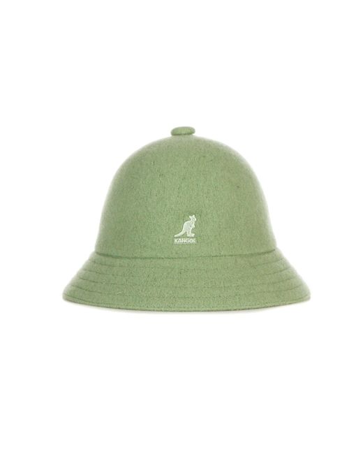 Kangol Green 'Bucket Hat Wool Casual Oil for men