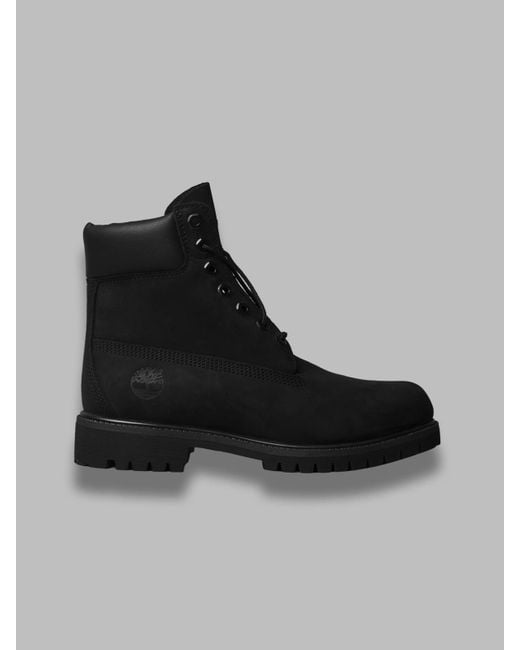 Timberland Black Premium Inch Lace Up Waterproof Boot for men