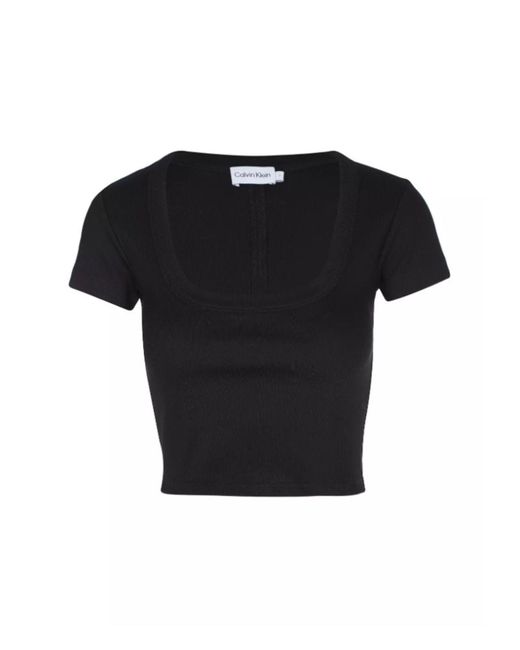 Calvin Klein Black T-Shirt Fur Frauen