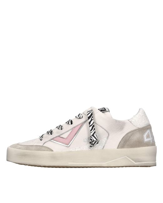 Sneakers 4b12 de color White