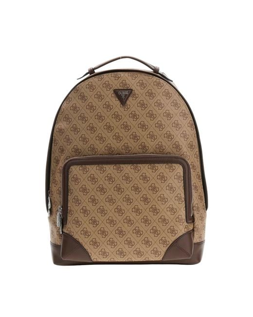 Guess Brown Backpack Milan for men