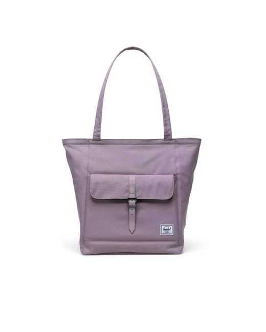 Herschel Supply Co. Purple Retreat Tote Bag