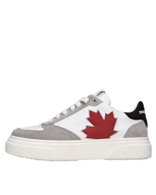 DSquared² White Sneaker Mehrfarben