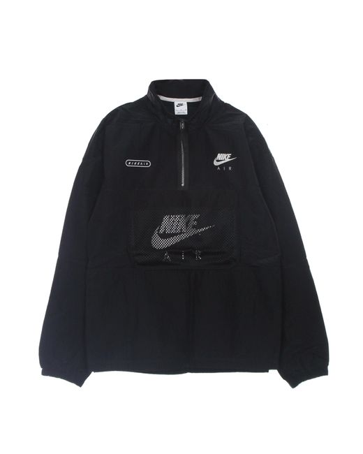 Nike Uitneembaar Windjack Voor Luchtgeweven Gevoerd, Zwart/Licht Bot in het Black voor heren