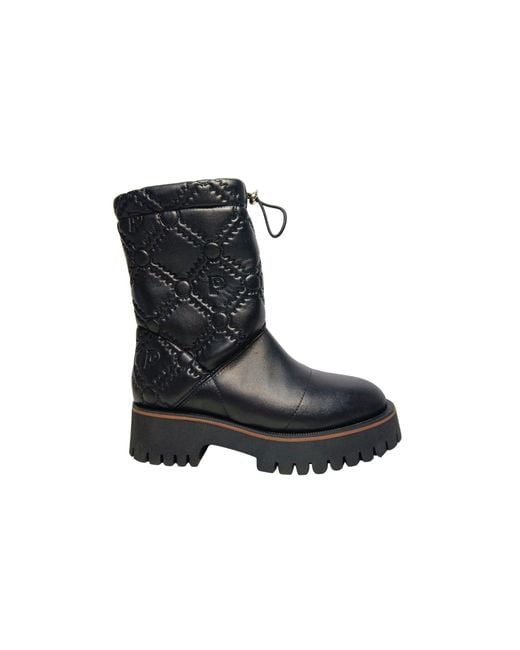 Pollini Black Sa24045H9Fvtr00A Leather