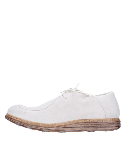 Hundred 100 White Flat Shoes for men