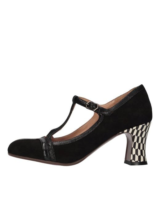 Chie Mihara Black With Heel