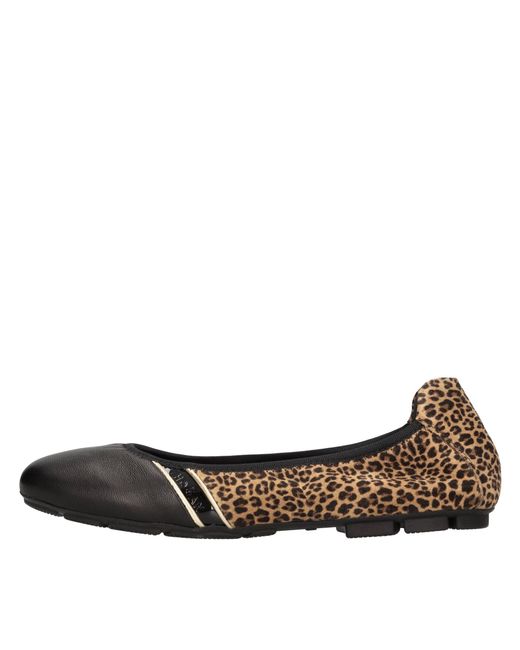 Hogan Brown Flat Shoes