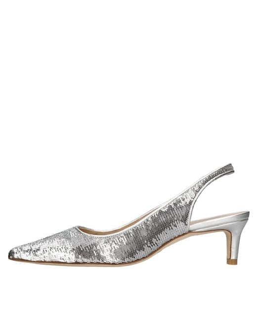 Stuart Weitzman Metallic With Heel