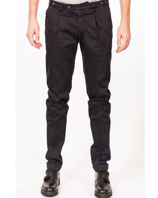 Trousers Del Reino Unido Con Penes Frederick 2001 01 Bl Michael Coal de hombre de color Black