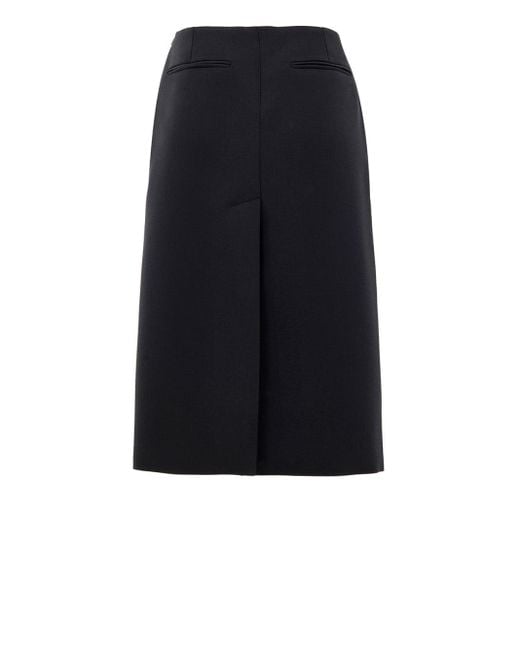 Jupe Gaucho En Noir Gucci en coloris Blue