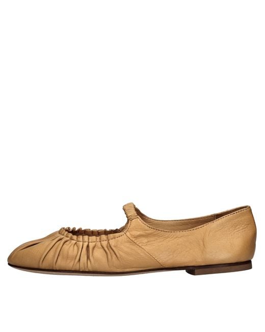 LORENA PAGGI Brown Flat Shoes