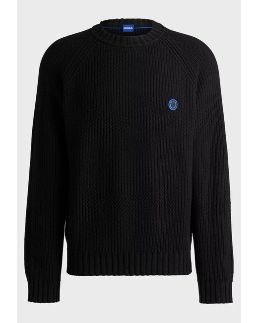 Sueter Suenol HUGO de hombre de color Black