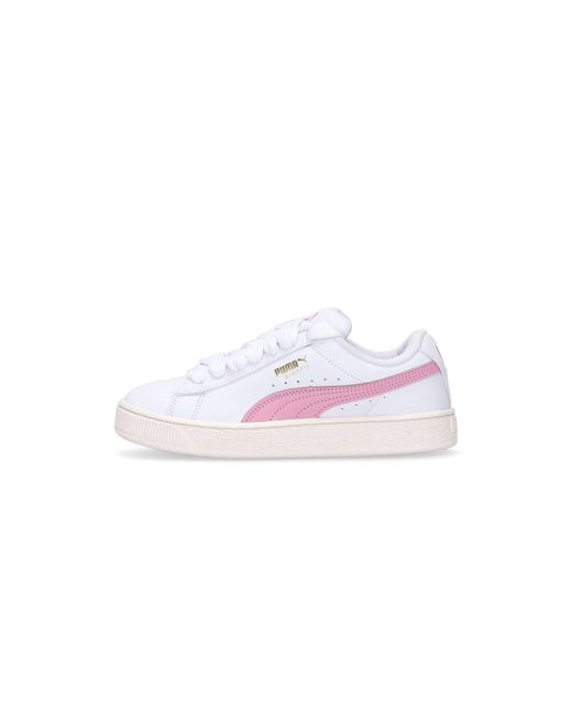 PUMA Lage Schoen Suede Xl Lth W Wit/Roze Lila in het White