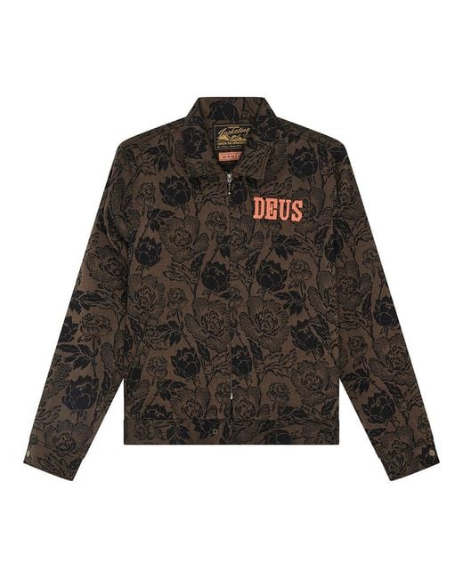 Deus Ex Machina Black Danse Macabre Jacket for men