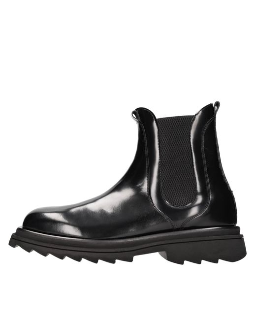 THE ANTIPODE Black Boots for men