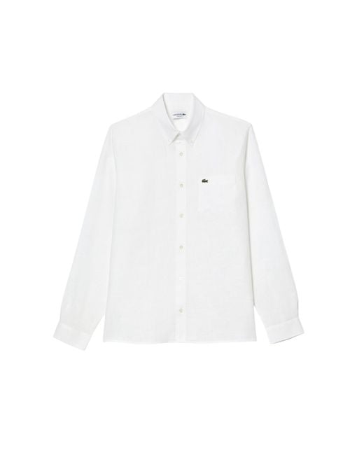 Lacoste White Shirts for men