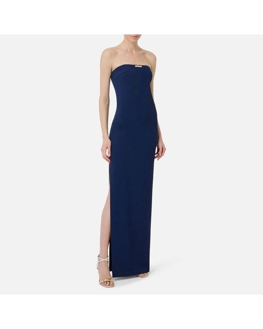 Elisabetta Franchi Blue Clothes Abr4652E2 Dc8