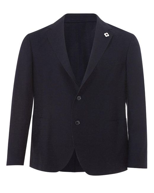 Lardini Blue Two Buttons Jacket for men