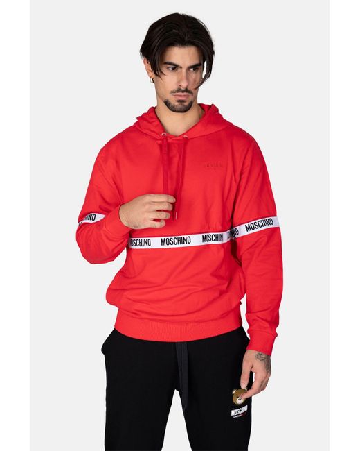 Moschino Sweatshirt Fur Manner in Red für Herren