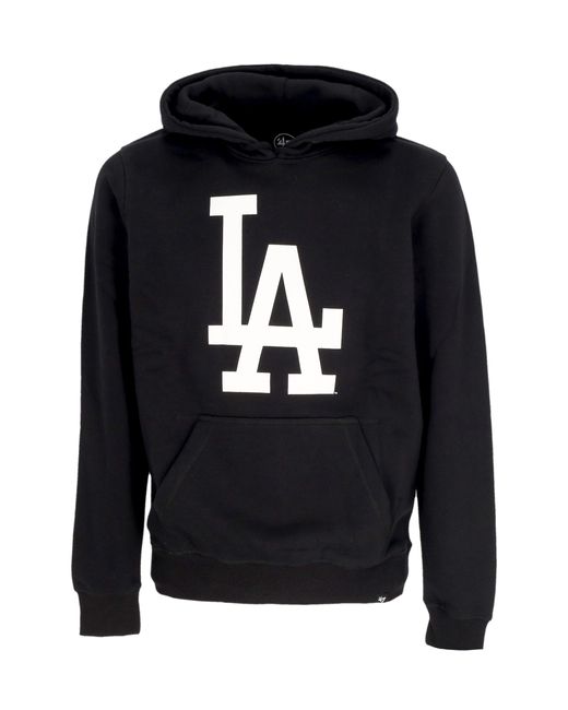Capucha De Hombres Mlb Backer Burnside Hoodie Losdod '47 de hombre de color Black