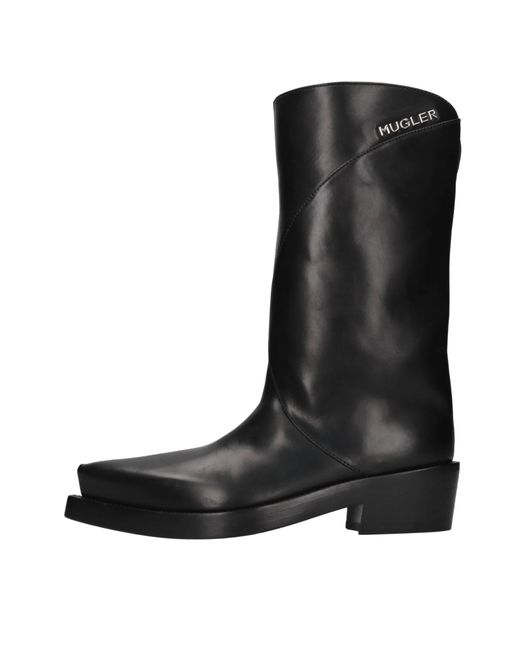 Cowboy Boots Mugler en coloris Black