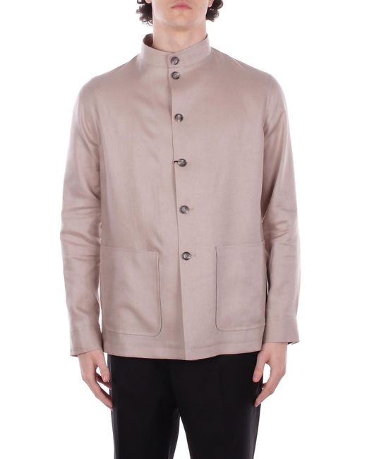 Tagliatore Pink Jacket Gklein340021 Et818 Jacket Medium Turtleneck for men