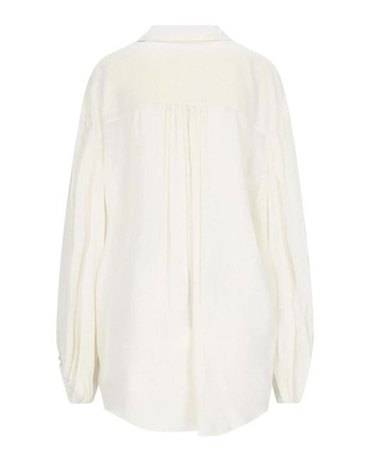 Khaite White Camicia