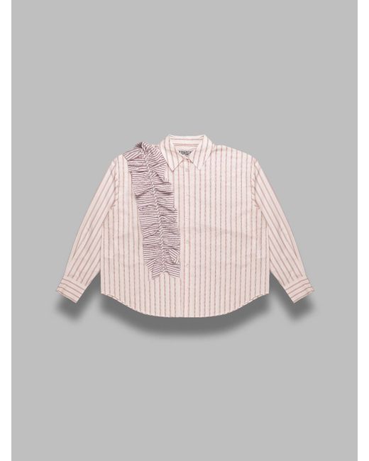 Camisa De Frill Essentiel Antwerp de color Pink