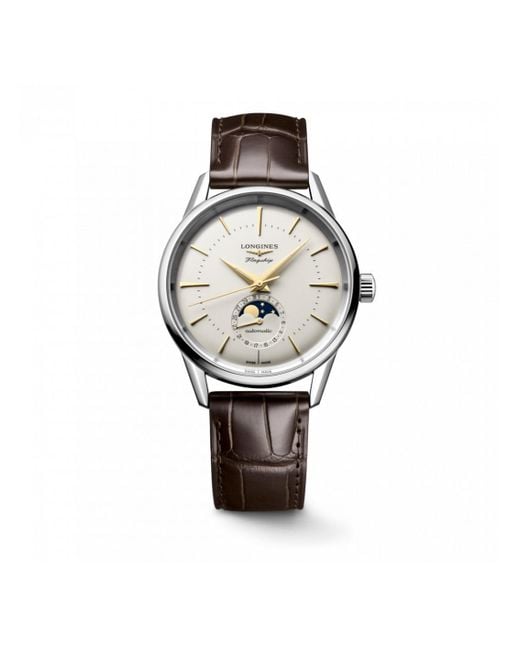 Longines Mann Flaggschiff Heritage L48154782 in White für Herren