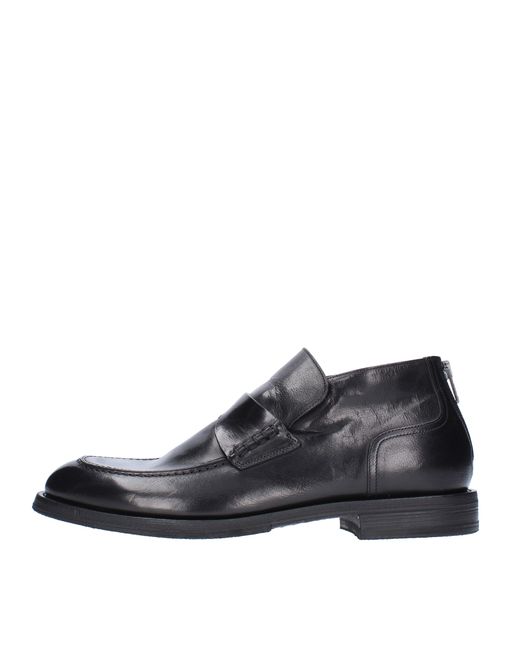 Pantanetti Black Flat Shoes for men