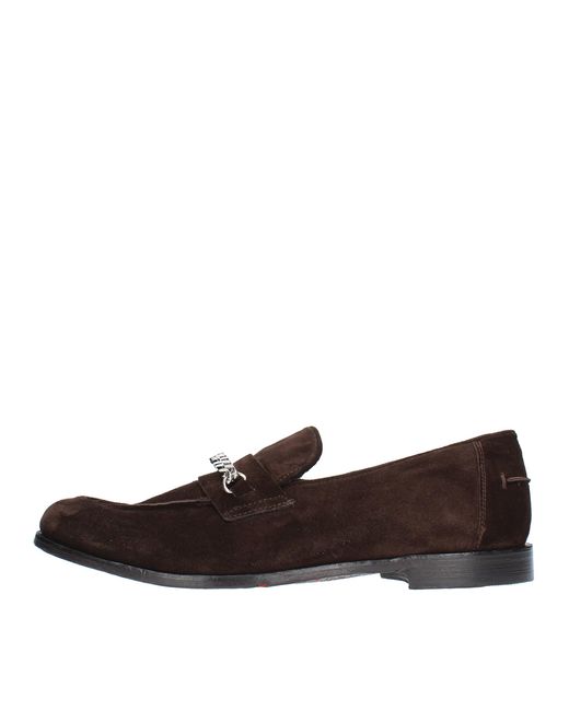 JP/DAVID Brown Flat Shoes for men