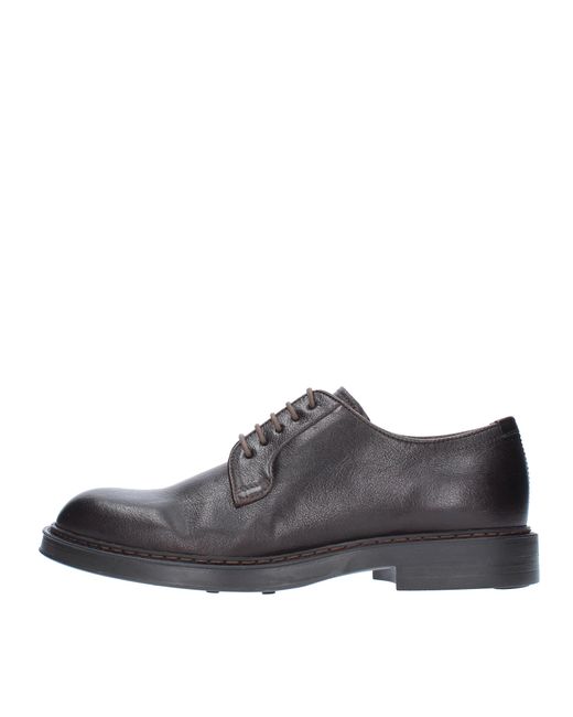 Henderson Brown Flat Shoes Dark for men