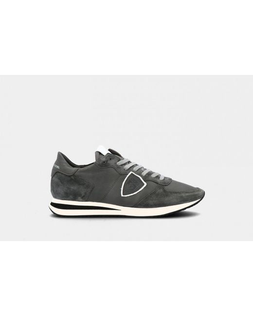 Philippe Model Black Sneakers Tzlu 6003 Tropez Charbon for men